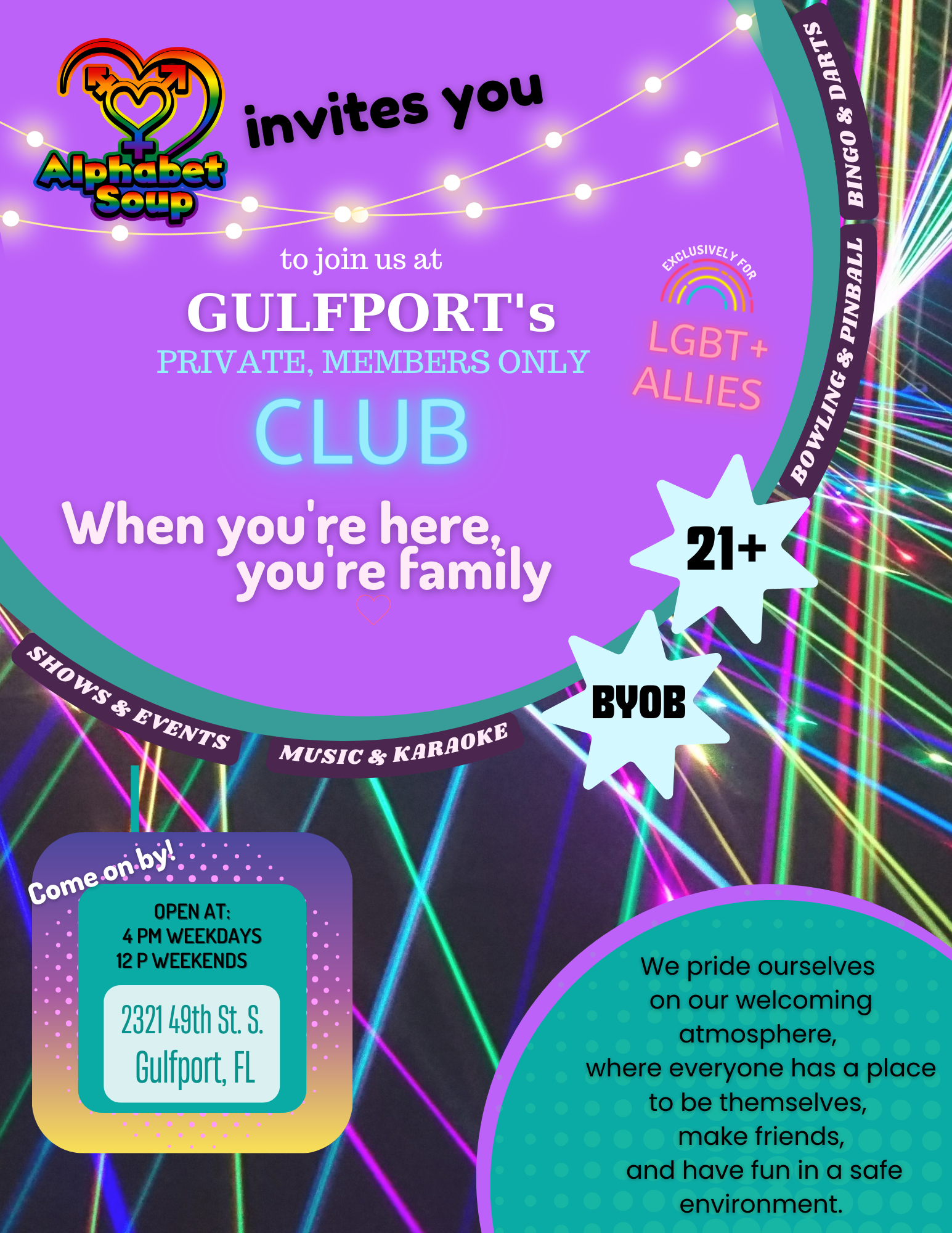 Gulfport's Private Members Only Club